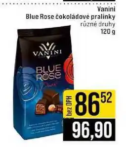 Jip Vanini Blue Rose čokoládové pralinky různé druhy nabídka