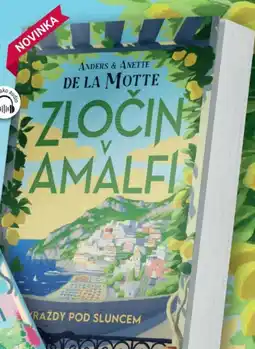 Knižní klub Anders & Anette de la Motte Vraždy pod sluncem ZLOČIN V AMALFI nabídka