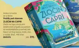 Knižní klub Anders & Anette de la Motte Vraždy pod sluncem ZLOČIN NA CAPRI nabídka