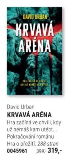 Knižní klub David Urban KRVAVÁ ARÉNA nabídka