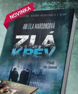 Knižní klub Angela Marsonsová Případy Kim Stoneové ZLÁ KREV nabídka