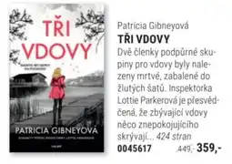 Knižní klub Patricia Gibneyová TŘI VDOVY nabídka