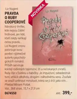 Knižní klub Liz Nugent PRAVDA O RUBY COOPEROVÉ nabídka