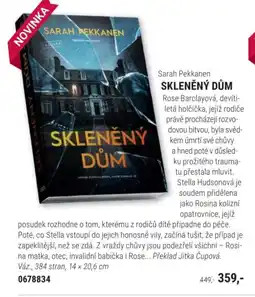 Knižní klub Sarah Pekkanen SKLENĚNÝ DŮM nabídka