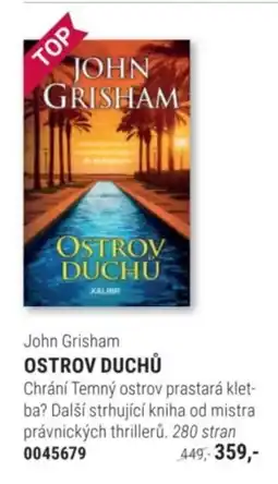 Knižní klub John Grisham OSTROV DUCHŮ nabídka