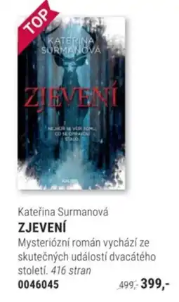 Knižní klub Kateřina Surmanová ZJEVENÍ nabídka