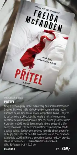 Knižní klub Freida McFadden PŘÍTEL nabídka