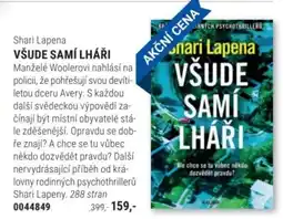 Knižní klub Shari Lapena VŠUDE SAMÍ LHÁŘI nabídka