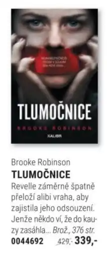 Knižní klub Brooke Robinson TLUMOČNICE nabídka
