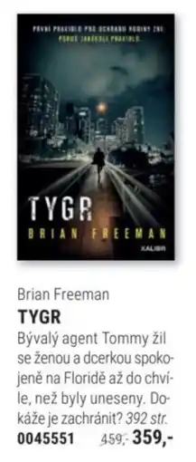 Knižní klub Brian Freeman TYGR nabídka
