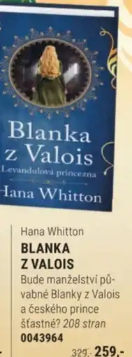 Knižní klub Hana Whitton BLANKA Z VALOIS nabídka