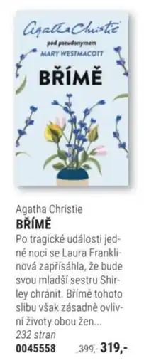 Knižní klub Agatha Christie BŘÍMĚ nabídka