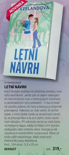 Knižní klub Vi Keelandová LETNÍ NÁVRH nabídka