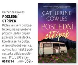 Knižní klub Catherine Cowles POSLEDNÍ STŘÍPEK nabídka