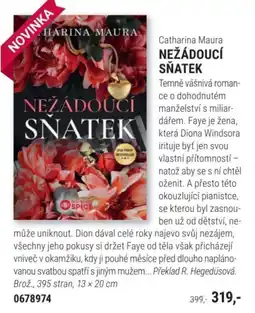 Knižní klub Catharina Maura NEŽÁDOUCÍ SŇATEK nabídka