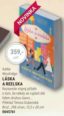 Knižní klub Addie Woolridge LÁSKA A REELSKA nabídka