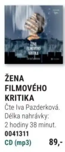 Knižní klub ŽENA FILMOVÉHO KRITIKA nabídka