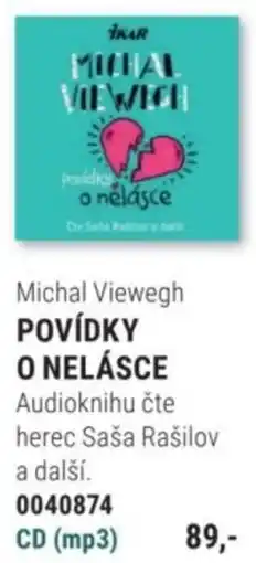 Knižní klub Michal Viewegh POVÍDKY O NELÁSCE nabídka