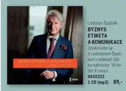 Knižní klub Ladislav Špaček BYZNYS ETIKETA A KOMUNIKACE nabídka