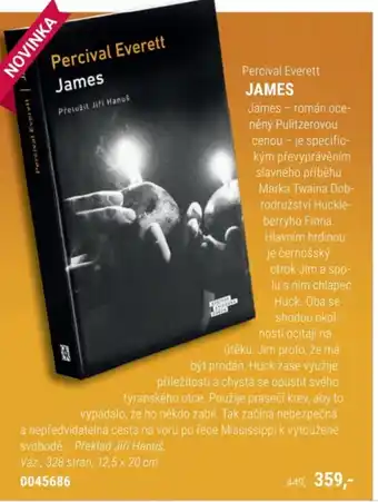 Knižní klub Percival Everett JAMES nabídka