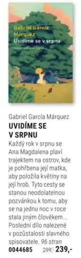 Knižní klub Gabriel García Márquez UVIDÍME SE V SRPNU nabídka
