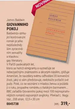 Knižní klub James Baldwin GIOVANNIHO POKOJ nabídka