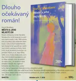 Knižní klub Haruki Murakami MĚSTO A JEHO NEJISTÉ ZDI nabídka