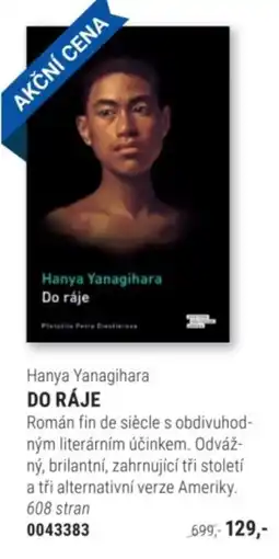 Knižní klub Hanya Yanagihara DO RÁJE nabídka