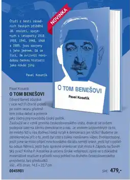 Knižní klub Pavel Kosatík O TOM BENEŠOVI nabídka