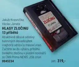 Knižní klub Jakub Kvasnička, Václav Janata HLASY ZLOČINU 13 příběhů nabídka