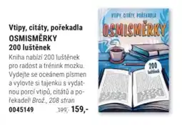 Knižní klub Vtipy, citáty, pořekadla OSMISMĚRKY 200 luštěnek nabídka