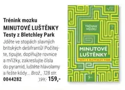 Knižní klub Trénink mozku MINUTOVÉ LUŠTĚNKY Testy z Bletchley Park nabídka