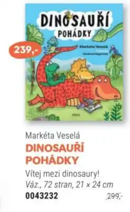 Knižní klub Markéta Veselá DINOSAUŘÍ POHÁDKY nabídka