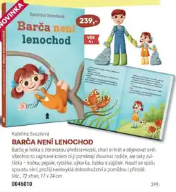 Knižní klub Kateřina Svozilová BARČA NENÍ LENOCHOD nabídka
