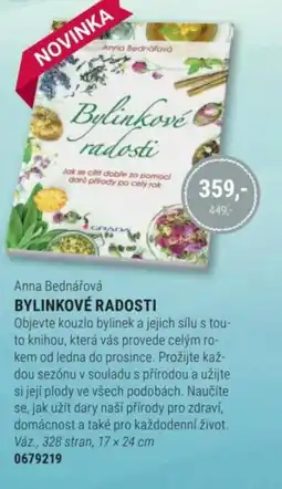 Knižní klub Anna Bednářová BYLINKOVÉ RADOSTI nabídka