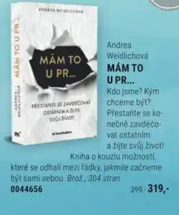 Knižní klub Andrea Weidlichová MÁM TO U PR.. nabídka
