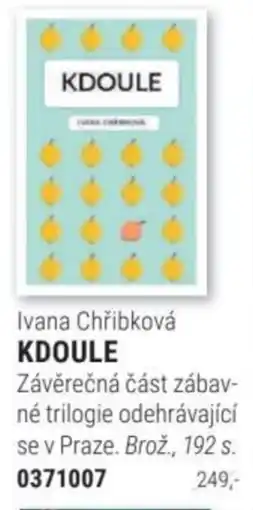 Knižní klub Ivana Chřibková KDOULE nabídka