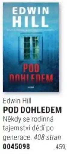 Knižní klub Edwin Hill POD DOHLEDEM nabídka