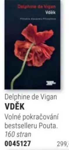 Knižní klub Delphine de Vigan VDĚK nabídka