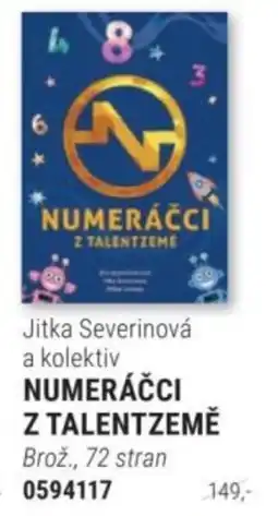 Knižní klub Jitka Severinová a kolektiv NUMERÁČCI Z TALENTZEMĔ nabídka