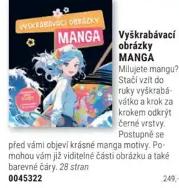 Knižní klub Vyškrabávací obrázky MANGA nabídka