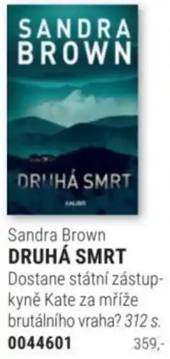 Knižní klub Sandra Brown DRUHÁ SMRT nabídka