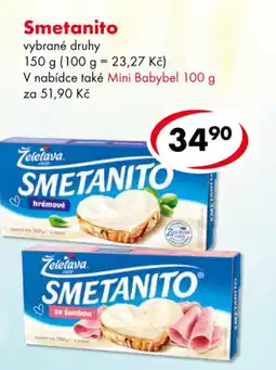 CBA Smetanito nabídka