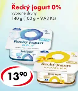 CBA Řecký jogurt 0% nabídka