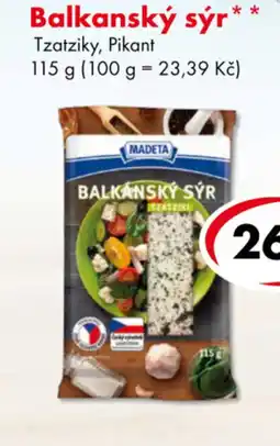 CBA Madeta Balkanský sýr nabídka
