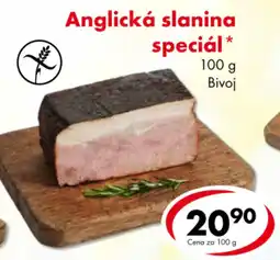 CBA Anglická slanina speciál nabídka