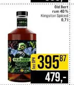 Jip Old Bert rum 40% Kingston Spiced nabídka
