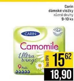 Jip Carin dámské vložky různé druhy 9-10 ks nabídka