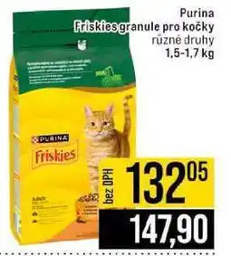Jip Purina Friskies granule pro kočky různé druhy nabídka