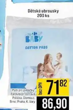 Jip Dětské ubrousky 200 ks nabídka